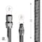 Flextron Gas Line Hose 3/8'' O.D.x18'' Length 1/2" FIPx3/8" MIP Fittings, Stainless Steel Flexible Connector FTGC-SS14-18F - alternate 5